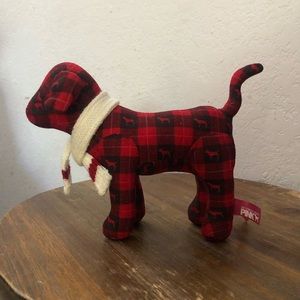 Victoria’s Secret pink flannel dog
